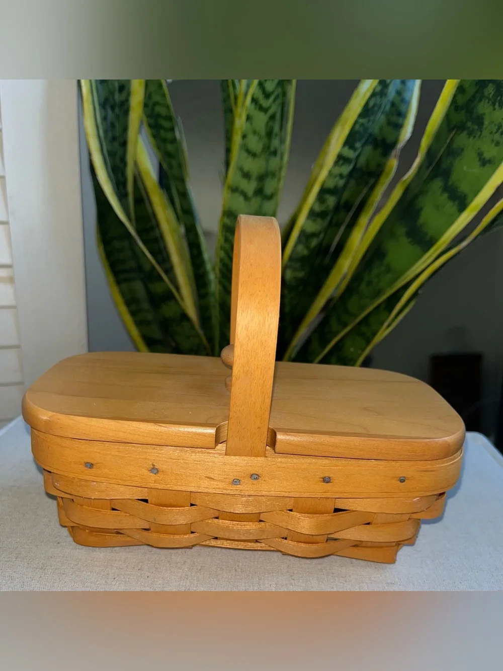 Vintage Longaberger 2000 Century Celebration American Cancer Society Basket